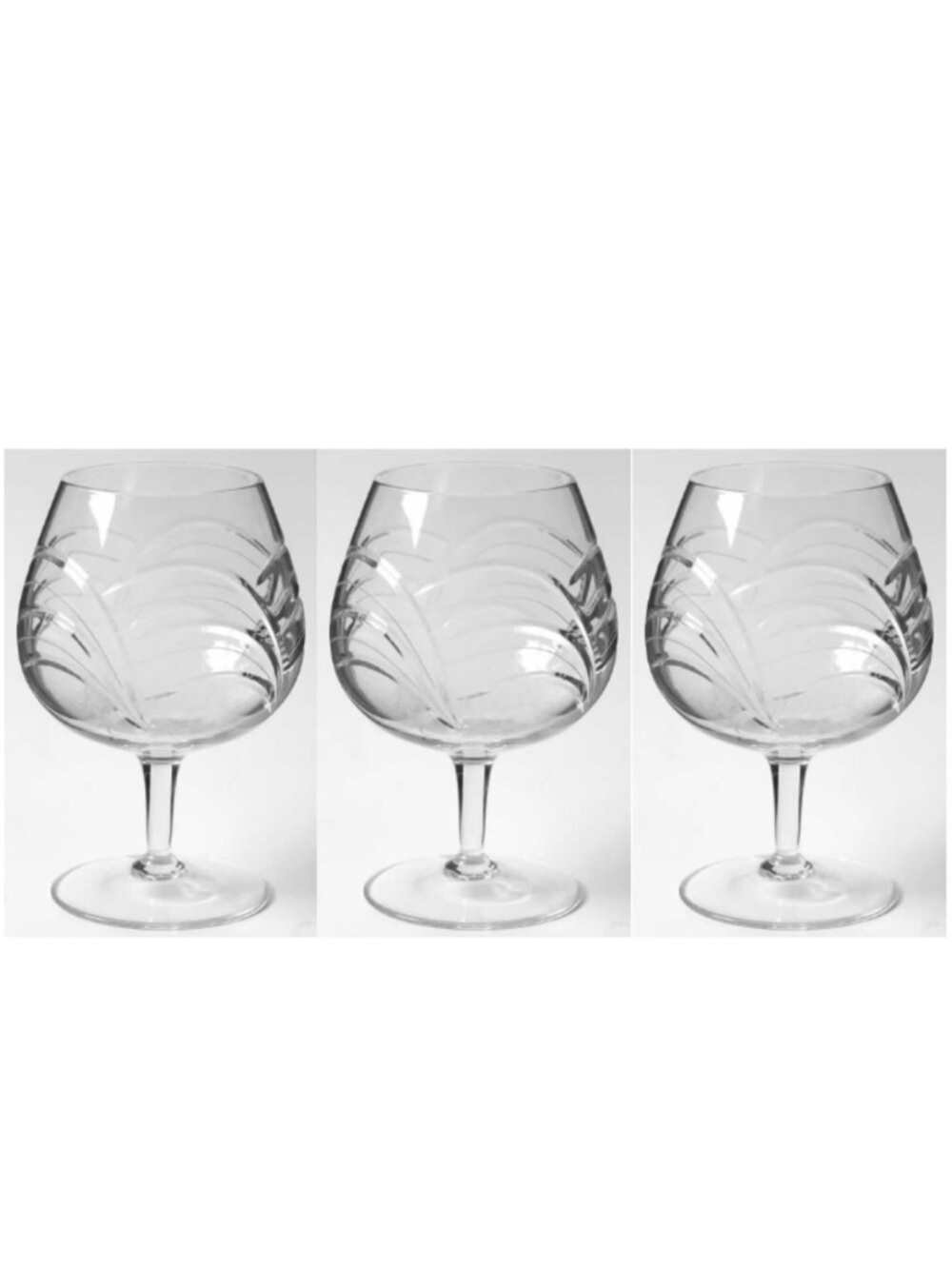 Miller Rogaska Maestro Brandy Glasses - Set of 3